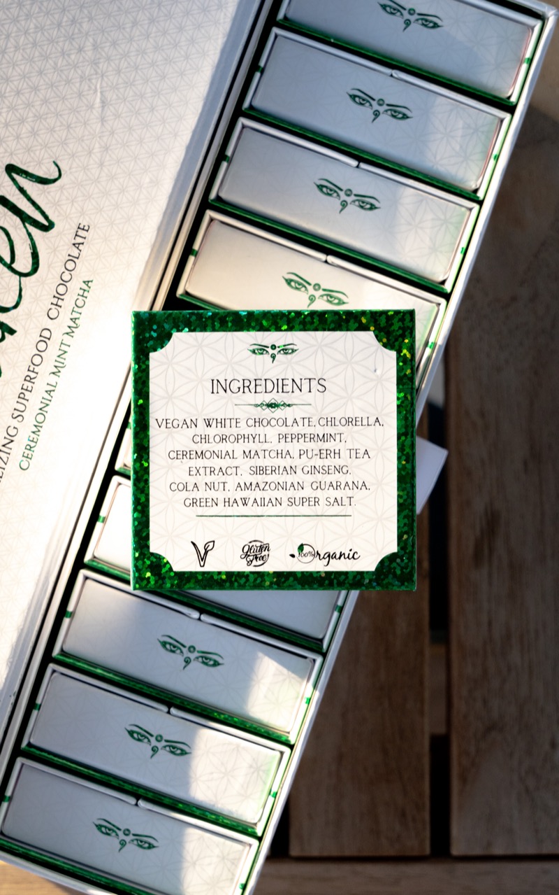 Epiphany Mint Matcha Cacao Chocolate